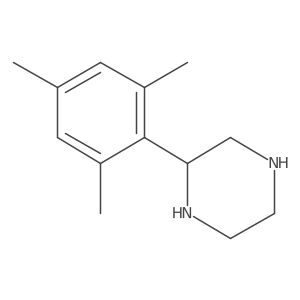 2-Mesitylpiperazine Structure