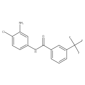 N-(3-Amino-4-chloro-phenyl)-3-trifluoromethyl-benzamide Structure