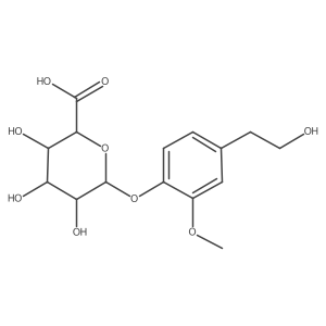 Vanillylmethanol 4-Glucuronide结构式