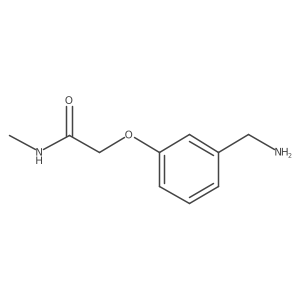 2-[3-(aminomethyl)phenoxy]-N-methylacetamide Structure