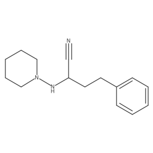 I+/--(1-Piperidinylamino)benzenebutanenitrile结构式