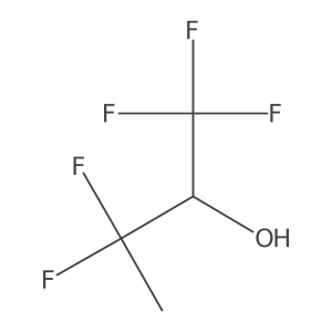 1,1,1,3,3-Pentafluorobutan-2-ol结构式