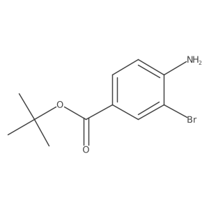 4-Amino-3-bromobenzoic acid tert-butyl ester Structure