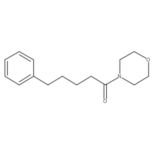 1-morpholino-5-phenyl-pentan-1-one结构式