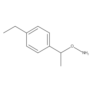 O-[1-(4-ethylphenyl)ethyl]hydroxylamine结构式