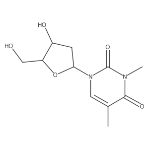 Methylthymidine H-3 Structure