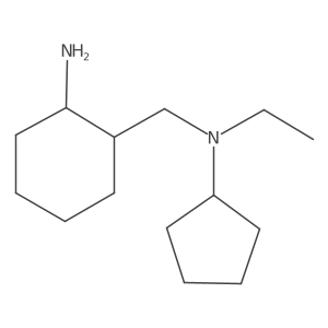 Cyclohexanemethanamine, 2-amino-N-cyclopentyl-N-ethyl-结构式