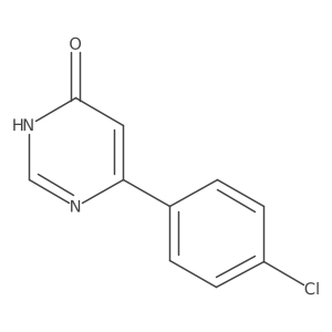 6-(4-Chlorophenyl)pyrimidin-4-ol Structure