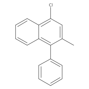 4-Chloro-2-methyl-1-phenylnaphthalene结构式