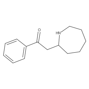 2-(Azepan-2-yl)-1-phenylethan-1-one Structure