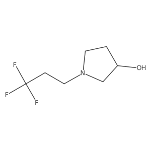 1-(3,3,3-Trifluoropropyl)pyrrolidin-3-ol Structure