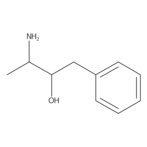 3-Amino-1-phenylbutan-2-ol Structure
