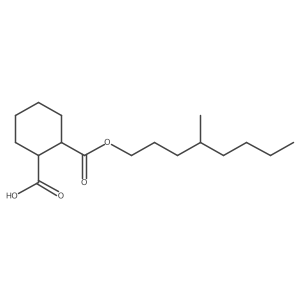 (1R,2S)-2-{[(4-Methyloctyl)oxy]carbonyl}cyclohexane-1-carboxylic acid结构式