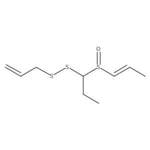 Disulfide, 2-propenyl 1-(1-propenylsulfinyl)propyl结构式