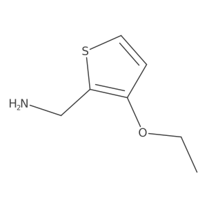 (3-ethoxy-2-thienyl)methanamine结构式