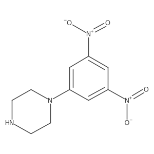 1-(3,5-Dinitrophenyl)piperazine Structure