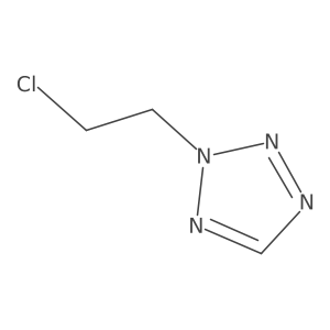 2-(2-Chloroethyl)tetrazole Structure