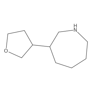 3-(Oxolan-3-yl)azepane Structure