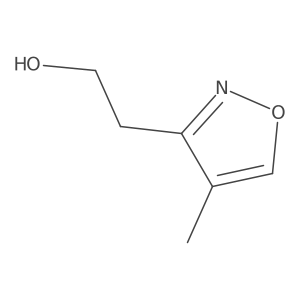 2-(4-Methylisoxazol-3-yl)ethanol Structure