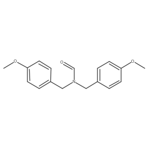 N,N-Bis(4-methoxybenzyl)formamide Structure