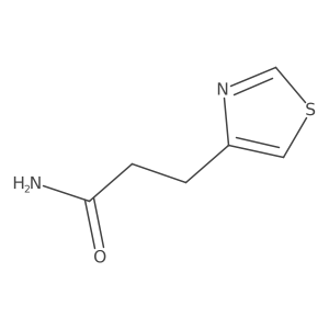 3-(Thiazol-4-yl)propanamide结构式