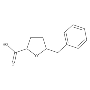 (2S,5R)-5-Benzyloxolane-2-carboxylic acid结构式