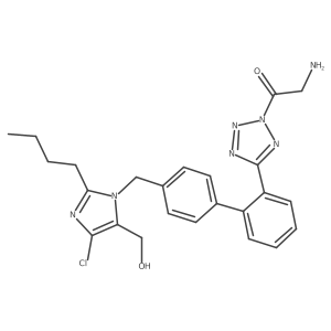 Glycyllosartan结构式