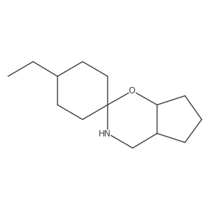 4-ethyl-hexahydro-3'H-spiro[cyclohexane-1,2'-cyclopenta[e][1,3]oxazine]结构式