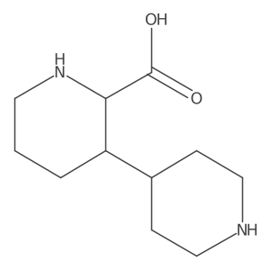 3-(Piperidin-4-yl)piperidine-2-carboxylic acid结构式