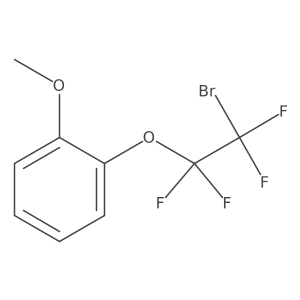 2-(2-Bromo-1,1,2,2-tetrafluoroethoxy)anisole Structure