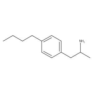 4-Butyl-I+/--methylbenzeneethanamine Structure