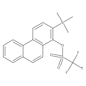 2-Trimethylsilyl-1-phenanthryl triflate Structure
