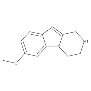 7-Methoxy-1,2,3,4-tetrahydropyrazino[1,2-a]indole Structure