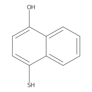 4-Sulfanylnaphthalen-1-ol结构式
