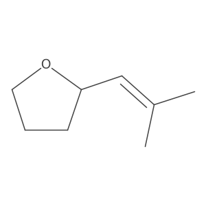2-(2-Methylprop-1-enyl)tetrahydrofuran Structure