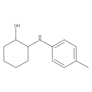 (1S,2S)-2-[(4-methylphenyl)amino]cyclohexan-1-ol结构式