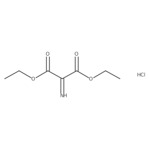 Diethyl iminomalonate hydrochloride Structure