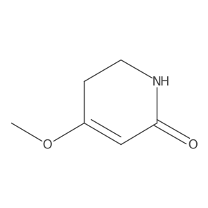 4-methoxy-5,6-dihydro-2(1H)-pyridone Structure