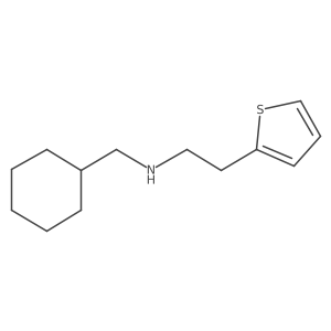 (Cyclohexylmethyl)[2-(thiophen-2-YL)ethyl]amine Structure