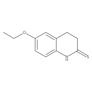 6-Ethoxy-3,4-dihydro-2(1H)-quinolinethione Structure