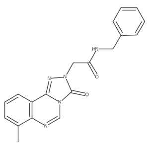 N-benzyl-2-(7-methyl-3-oxo-[1,2,4]triazolo[4,3-c]quinazolin-2(3H)-yl)acetamide Structure