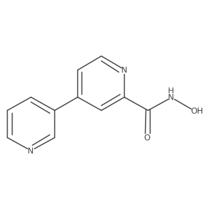 N-Hydroxy[3,4'-bipyridine]-2'-carboxamide Structure