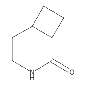 3-Azabicyclo[4.2.0]octan-2-one结构式