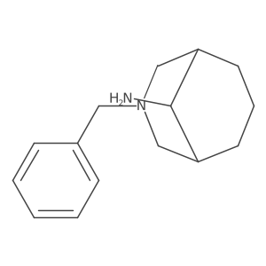 rel-(1R,5S)-3-benzyl-3-azabicyclo[3.3.1]nonan-9-amine结构式