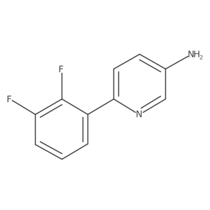 6-(2,3-Difluorophenyl)pyridin-3-amine结构式