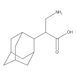 2-(Adamantan-2-yl)-3-aminopropanoic acid Structure