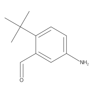 5-Amino-2-(tert-butyl)benzaldehyde Structure