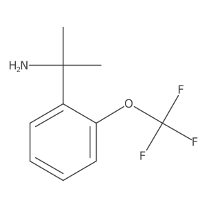 2-(2-(Trifluoromethoxy)phenyl)propan-2-amine Structure