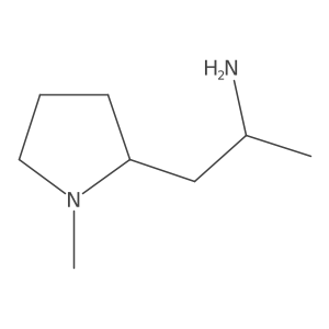 1-(1-Methylpyrrolidin-2-yl)propan-2-amine Structure