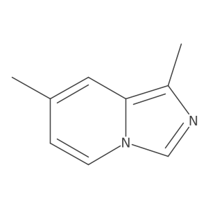 1,7-Dimethylimidazo[1,5-a]pyridine Structure
